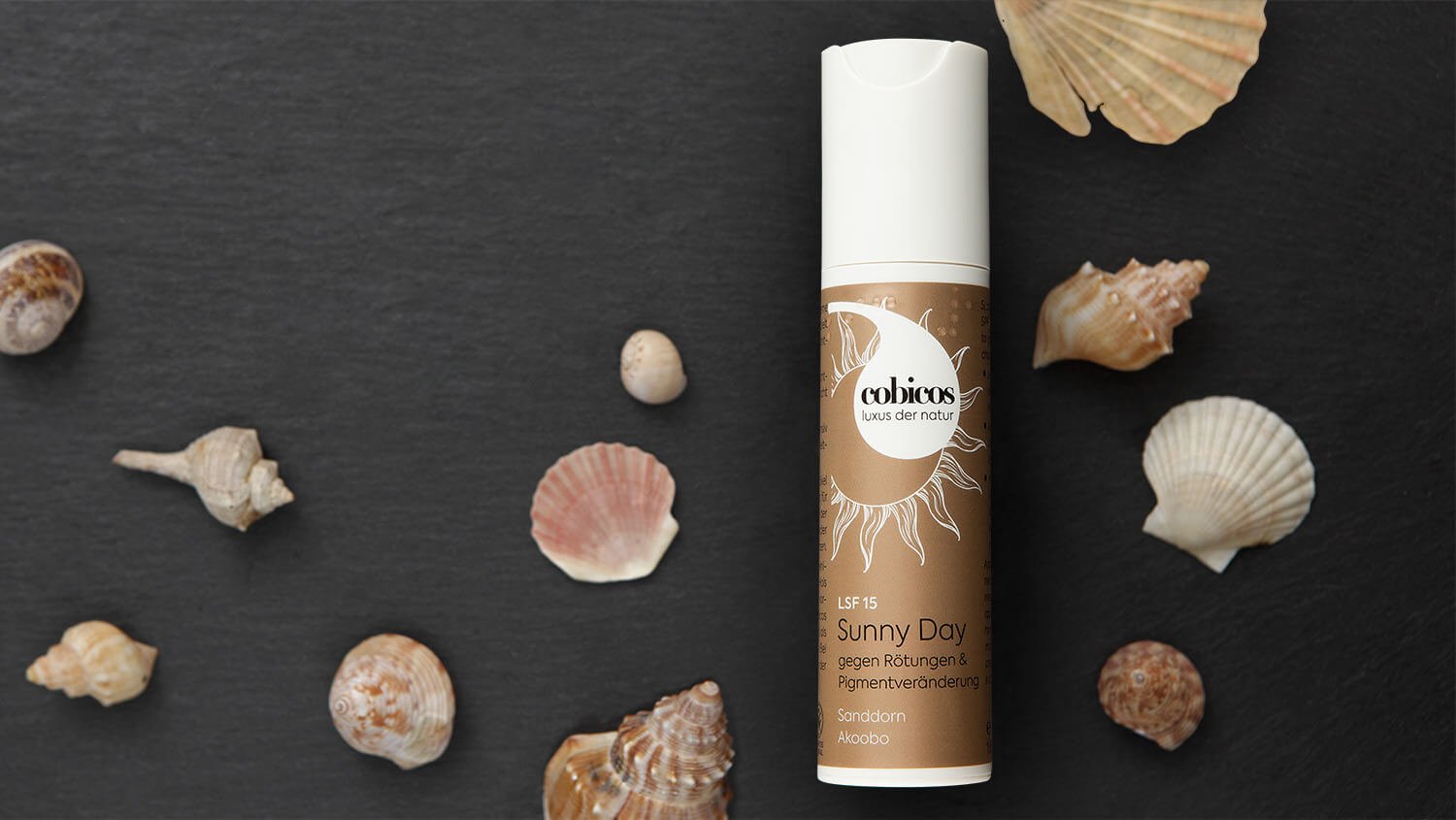 Der Rohstoff Alumina in der Sunny Day Cream LSF15 - cobicos