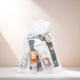 cobicos Probierset für trockene und anspruchsvolle Haut im weißen Organzabeutel mit verschiedenen Naturkosmetik-Minis